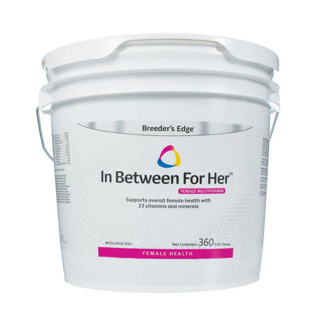 Breeder's Edge In Between For Her-Female Multivitamin for Medium & Large Dogs