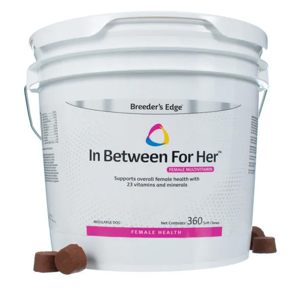 Breeder's Edge In Between For Her-Female Multivitamin for Medium & Large Dogs