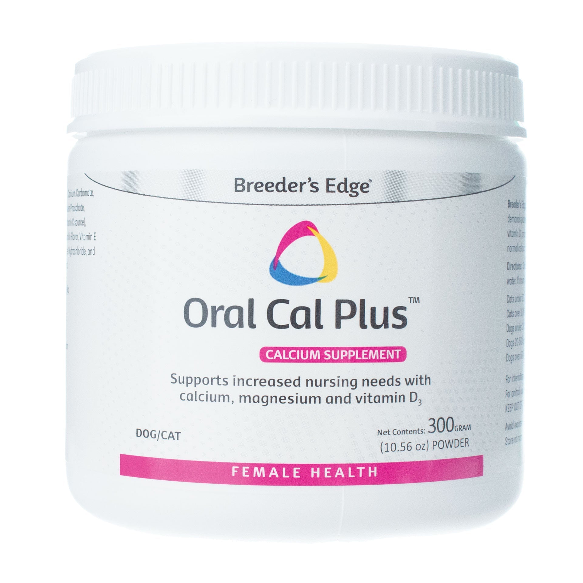 Breeder's Edge Oral Cal Plus Powder for Dogs & Cats