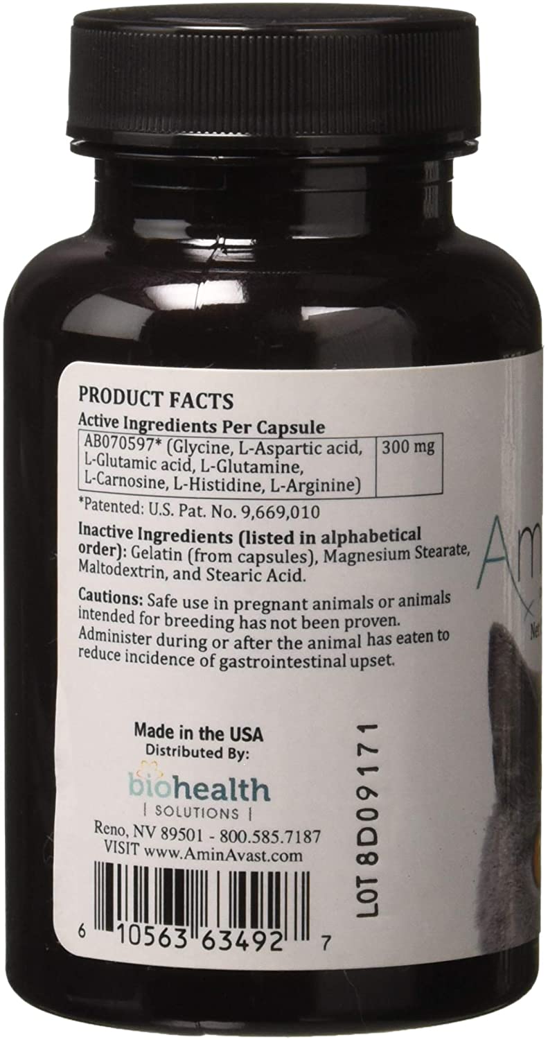 AminAvast Kidney Support for Cats (60 capsules)